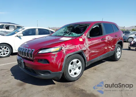 2017 Jeep Cherokee Sport 4X4 z USA, uszkodzony, nr VIN 1C4PJMAB9HW571403